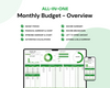 Ultimate Budget Tracker, Google Sheets Template